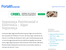 Tablet Screenshot of portalth.com.br